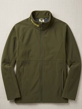Rare Vintage Burton WINDSTOPPER Green fleece jacket Men’s Size Large